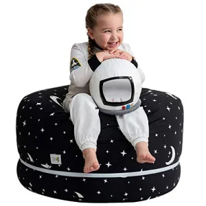 2 Sizes in 1 Large Bean Bag Stuffed Animal Storage