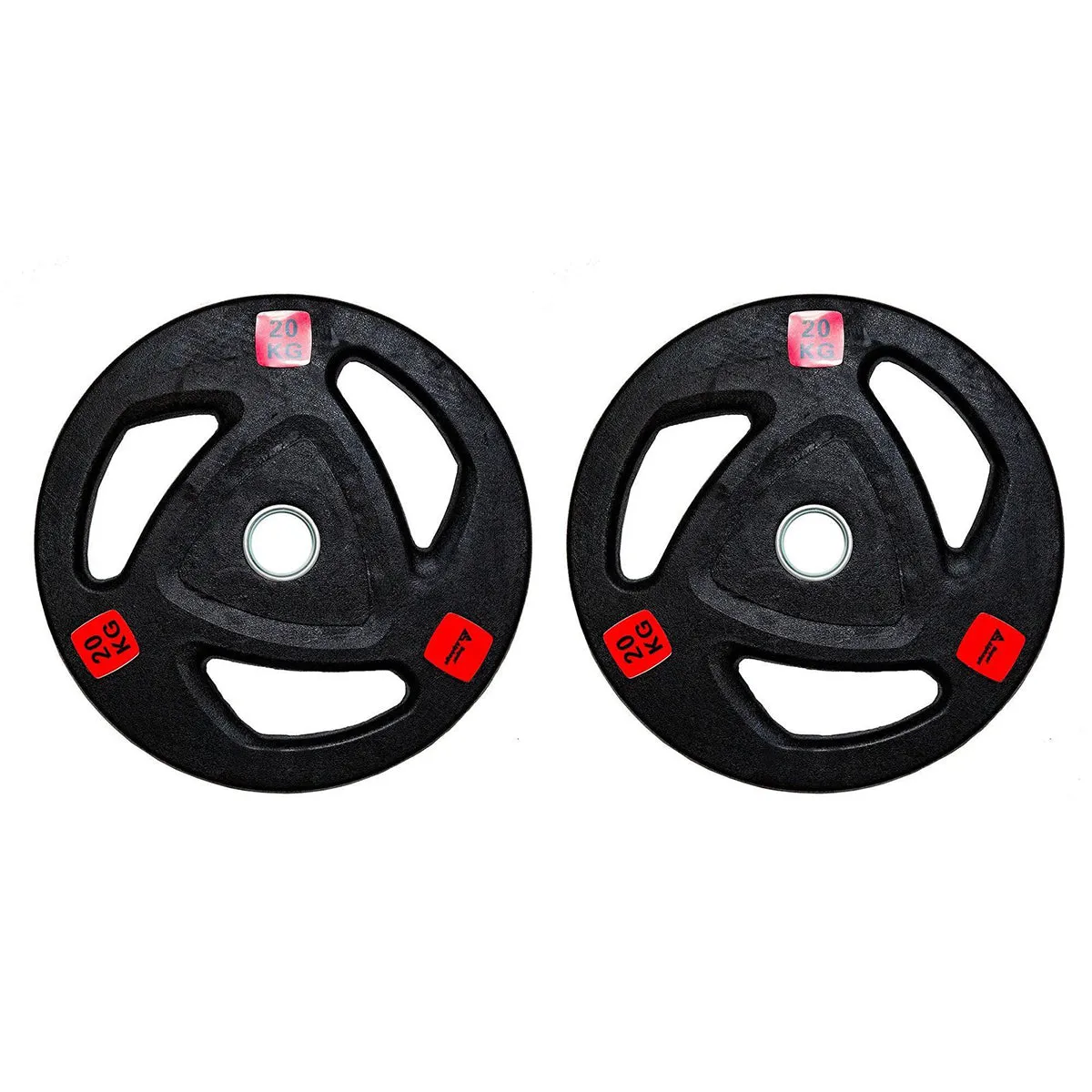 2.5/5/10/15/20kg*2 (105kg) Olympic Tri-Grip Weights Set