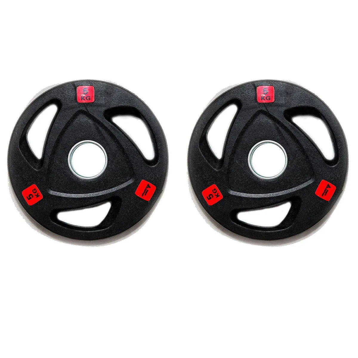 2.5/5/10/15/20kg*2 (105kg) Olympic Tri-Grip Weights Set