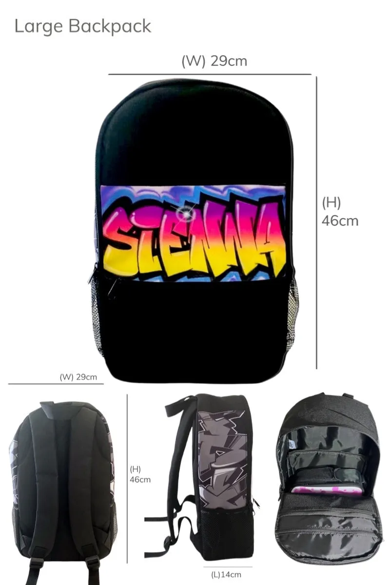 3 Colour Fade Style Backpack (16)