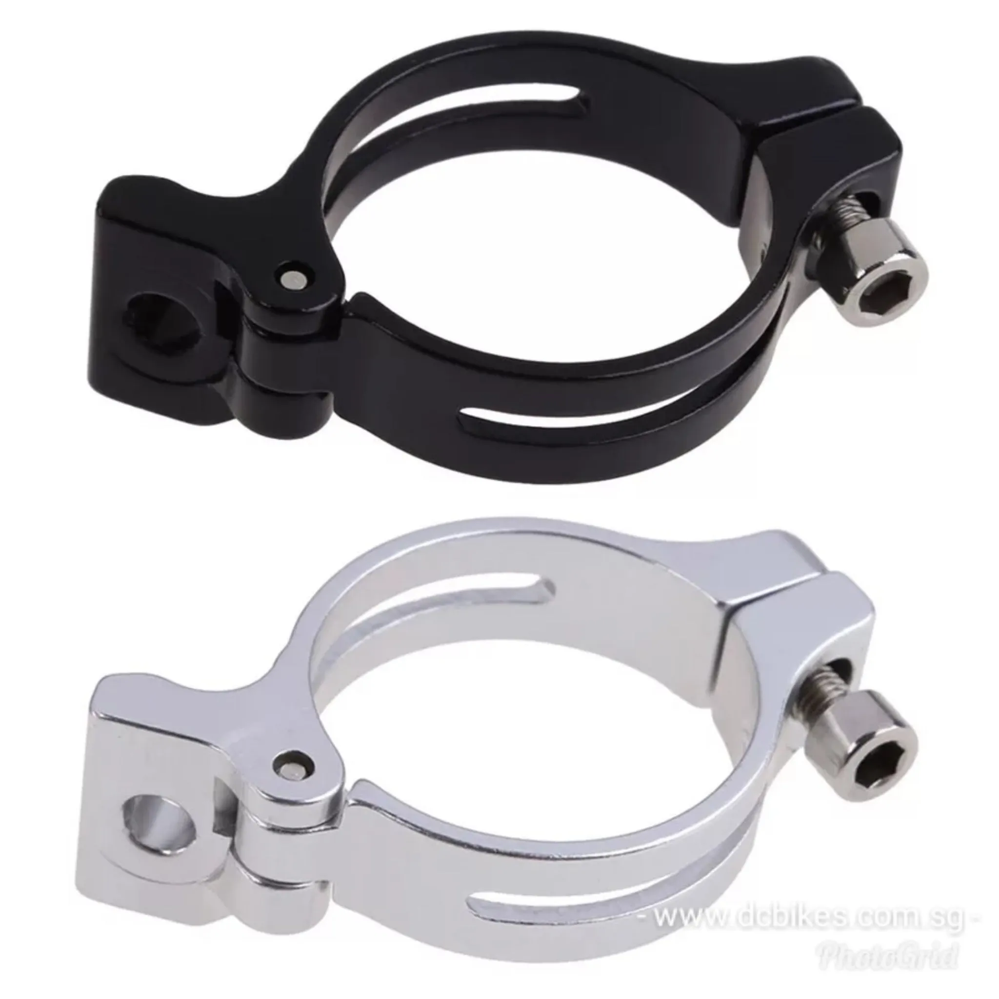 31.8mm | 33.6mm-34.9mm Front Derailleur Adapter Clamp Conversion