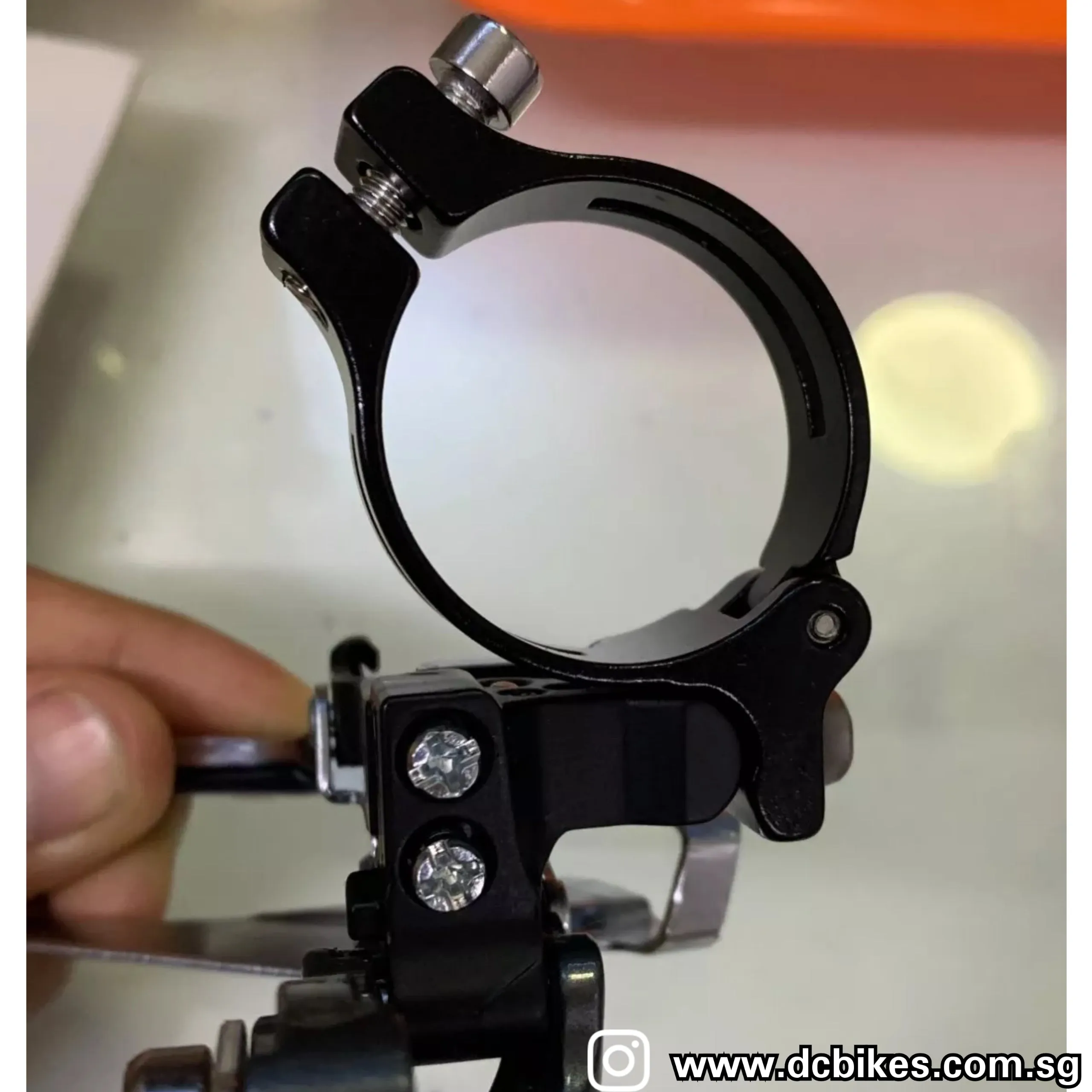 31.8mm | 33.6mm-34.9mm Front Derailleur Adapter Clamp Conversion