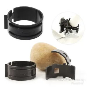 31.8mm to 34.9mm Bicycle Front Derailleur Shim Plastic Adapter Conversion