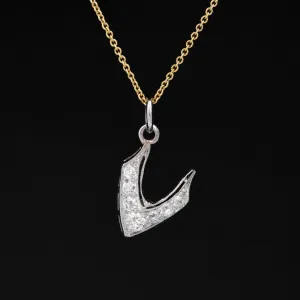 .32ctw Diamond V Charm/Pendant