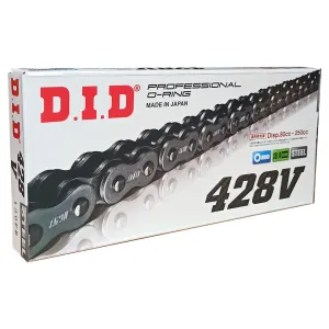 428V x 130FB O'Ring chain w/ FJ clip link DID (428V130)