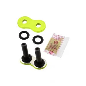 520VX3 VR46 XRing rivet Link Fluro Yellow ZJ (520VR46ZJ)