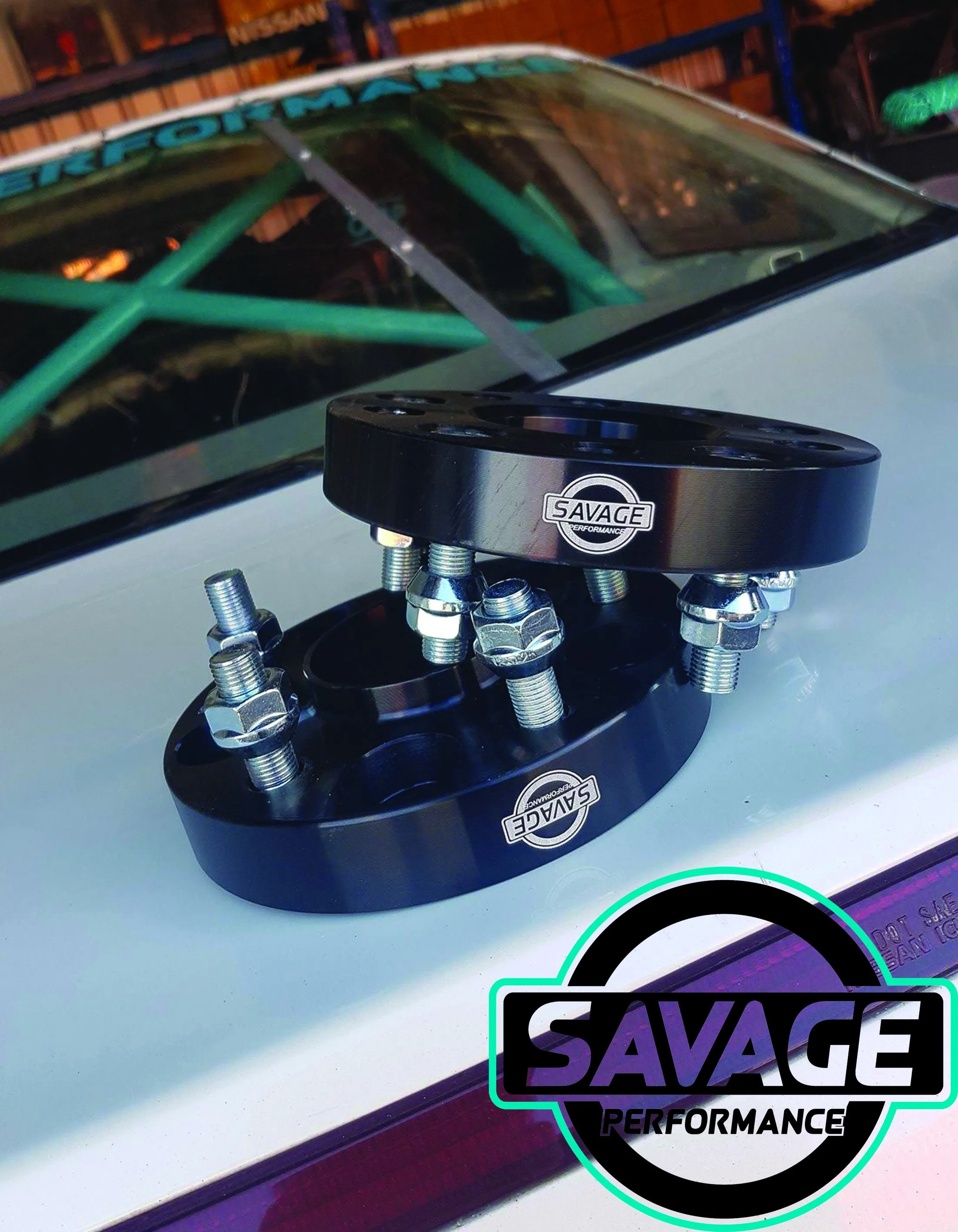 5x100 to 5x114 20mm CONVERSION Wheel Spacers SUBARU *Savage Performance*
