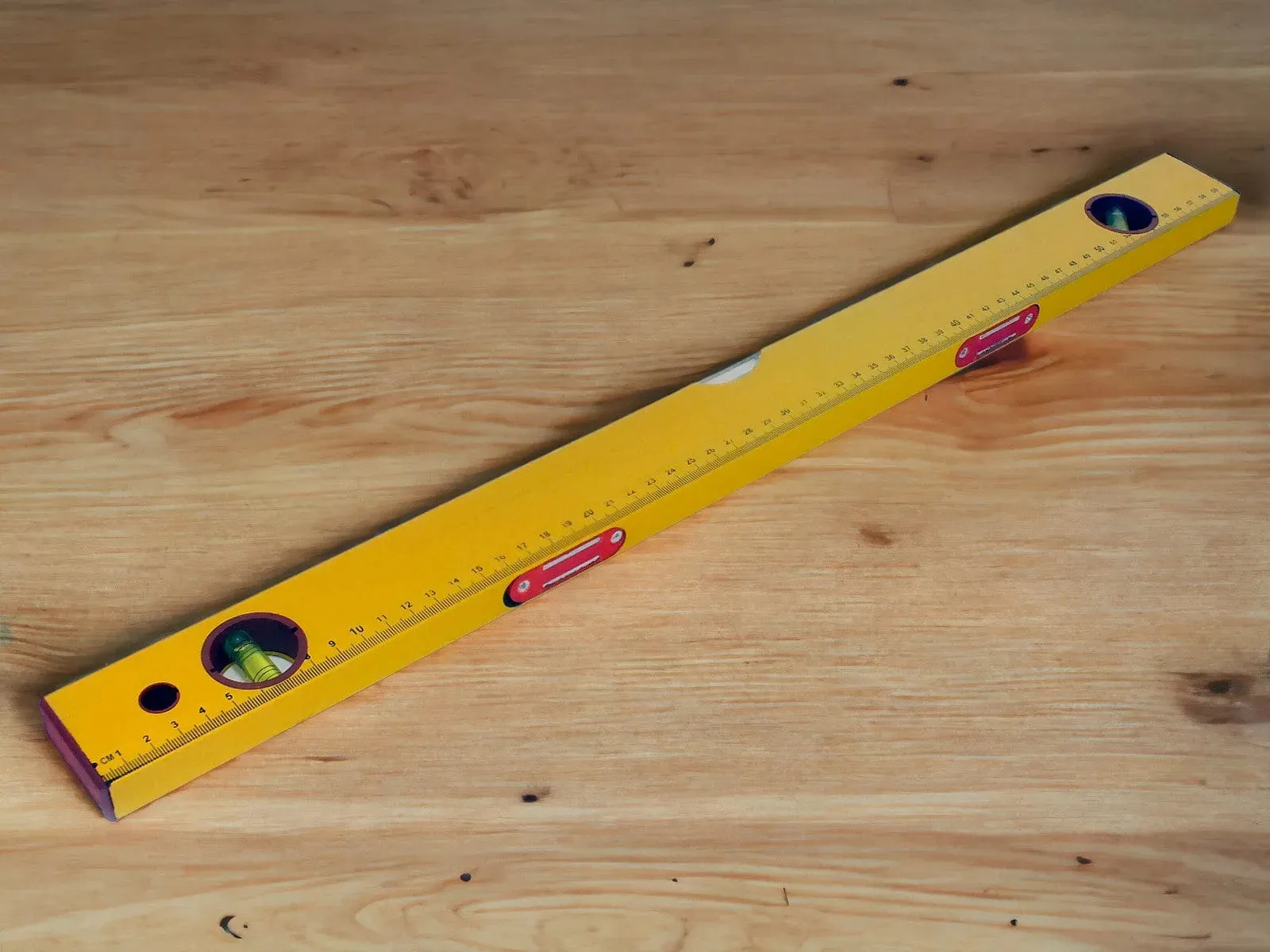 600mm Magnetic 3 Vial Aluminium Spirit Level
