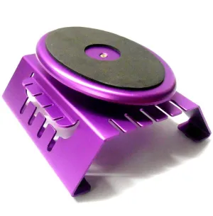 60311P RC 1/10 Scale Car Buggy Monster Truck Work Station Rotating Stand Purple