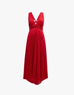 A.L.C. Everly Dress in Rouge