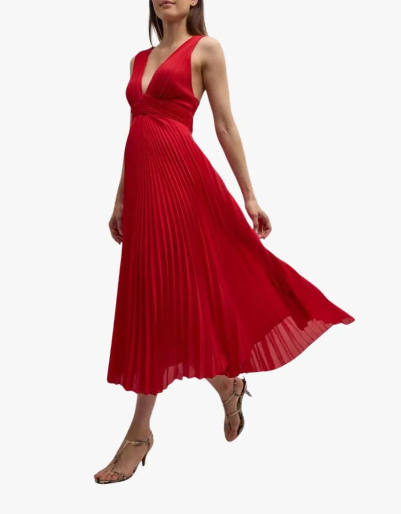 A.L.C. Everly Dress in Rouge