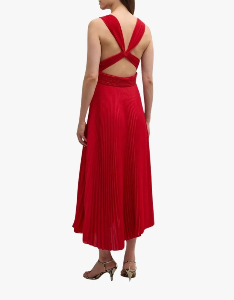 A.L.C. Everly Dress in Rouge