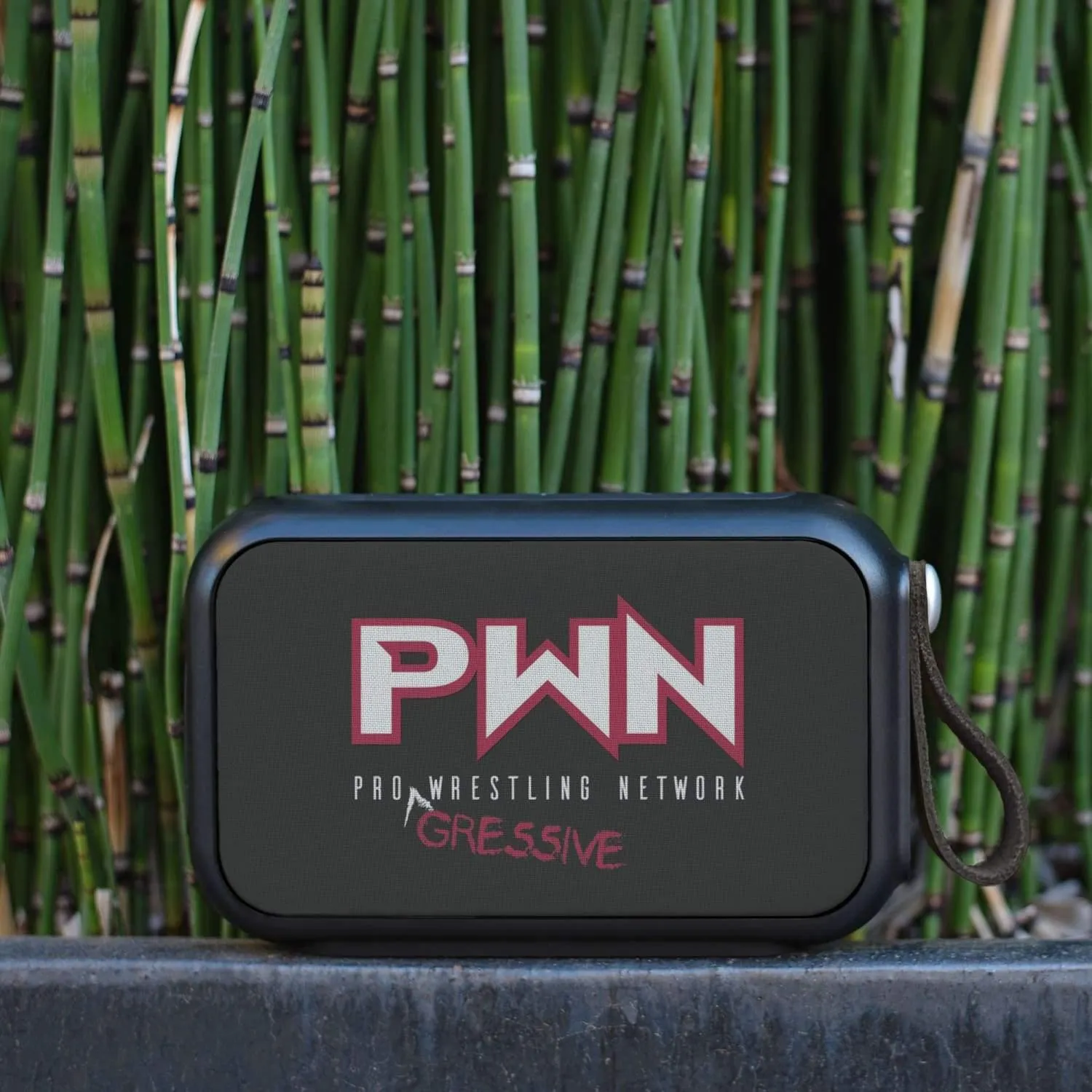 All Nerds Here PWN Progressive Logo Bluetooth Speaker