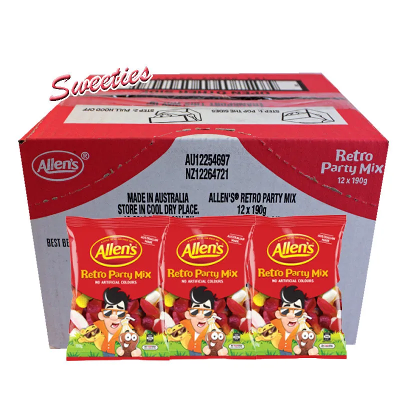 Allen's Retro Party Mix 190g