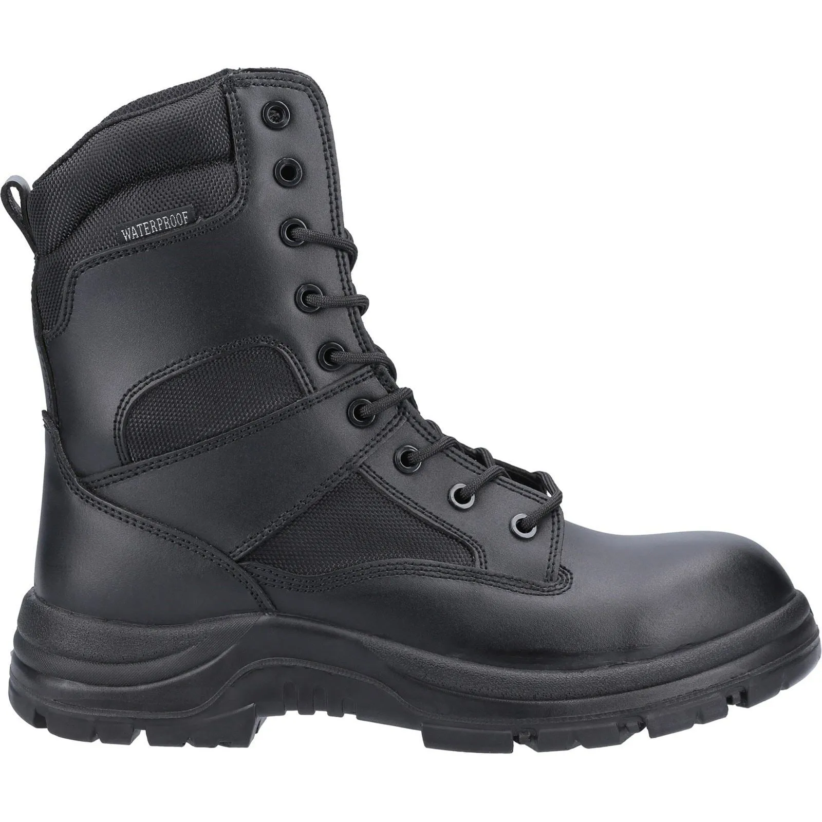 Amblers Men Boots - Combat Hi-Leg Metal Free Boot in Black, 4-14