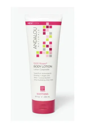 Andalou Sensitive 1000 Roses Soothing Body Lotion 236ml