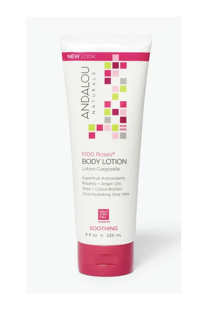 Andalou Sensitive 1000 Roses Soothing Body Lotion 236ml