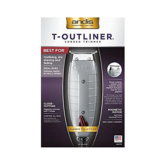 Andis© T-Outliner 04710 Professional Trimmer Barber, Salon, Hair Cut, Clippers