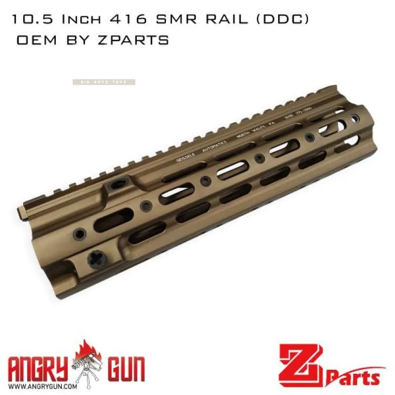 Angry Gun 416D MWS Conversion Kit With 10.5'' SMR RAIL - Black
