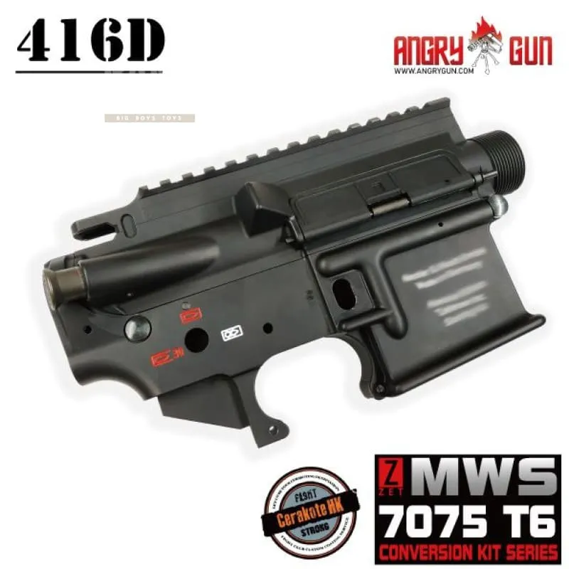 Angry Gun 416D MWS Conversion Kit With 10.5'' SMR RAIL - Black