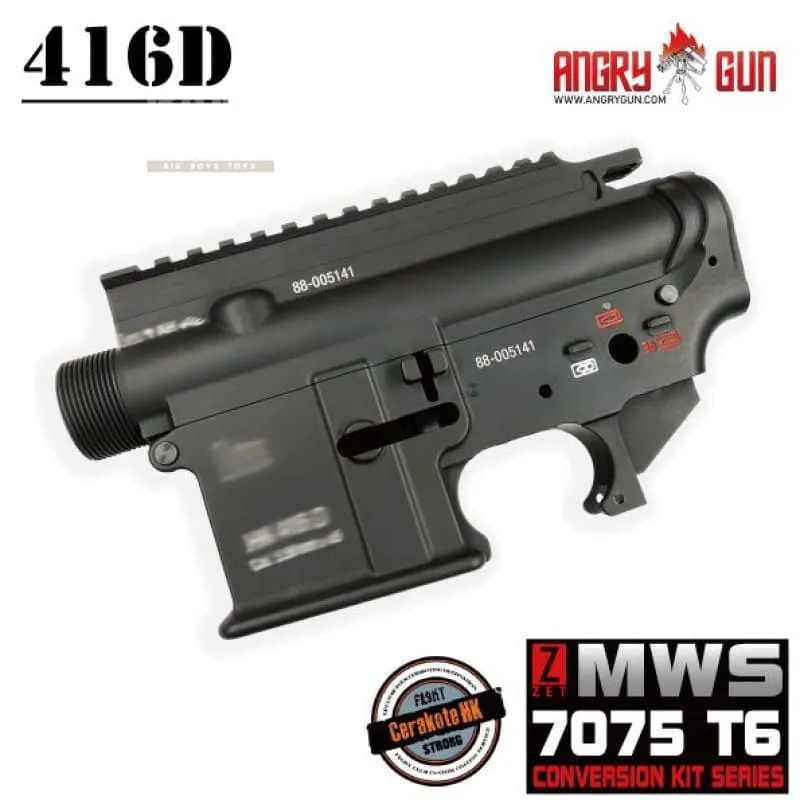 Angry Gun 416D MWS Conversion Kit With 10.5'' SMR RAIL - Black