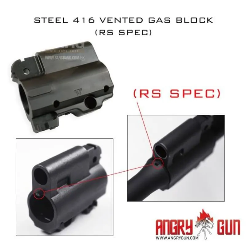 Angry Gun 416D MWS Conversion Kit With 10.5'' SMR RAIL - Black