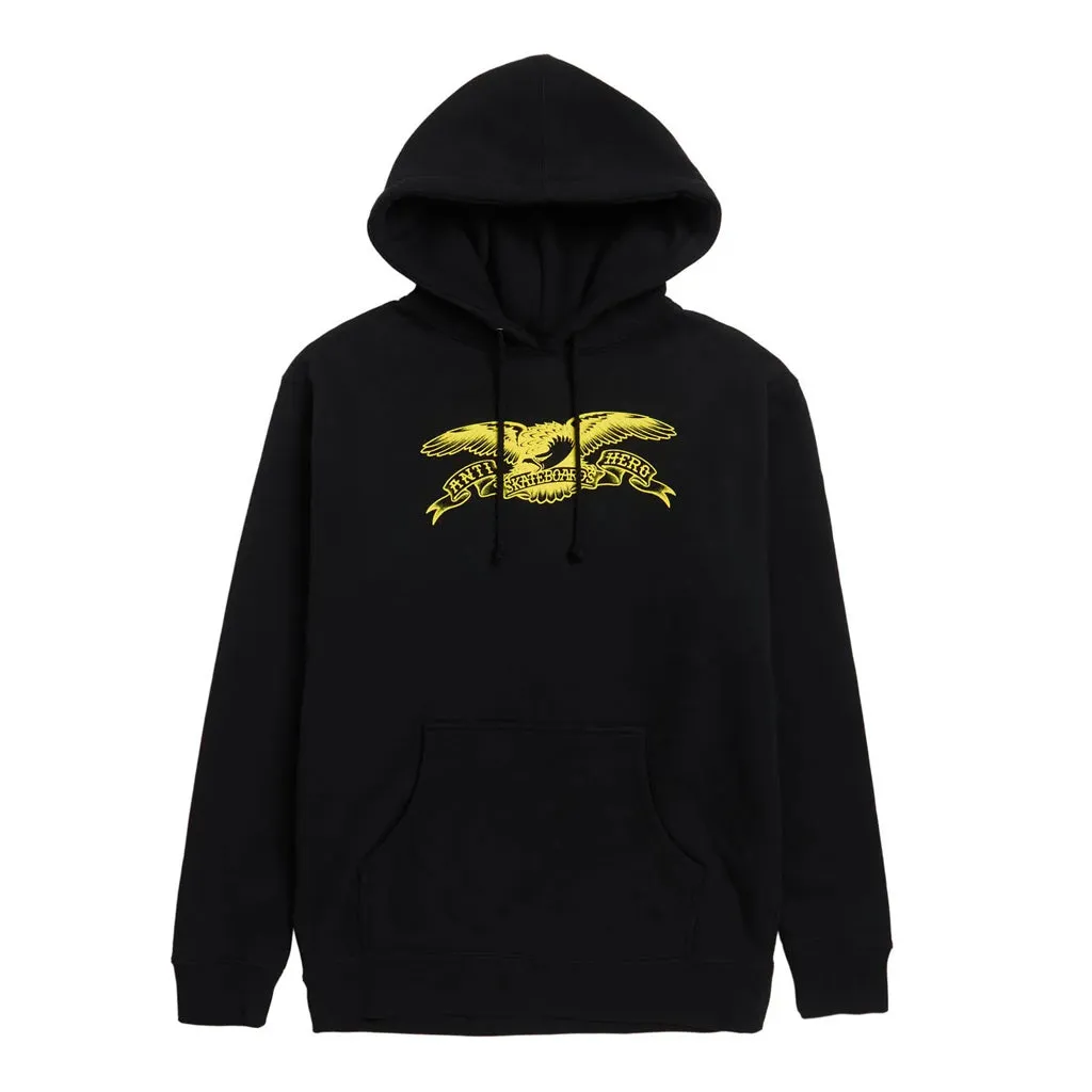 ANTI HERO BASIC EAGLE HOODY - BLACK/GOLD