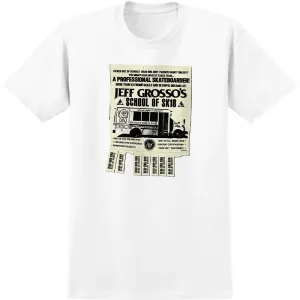 Anti Hero - Grosso School Of Sk18 Tee White