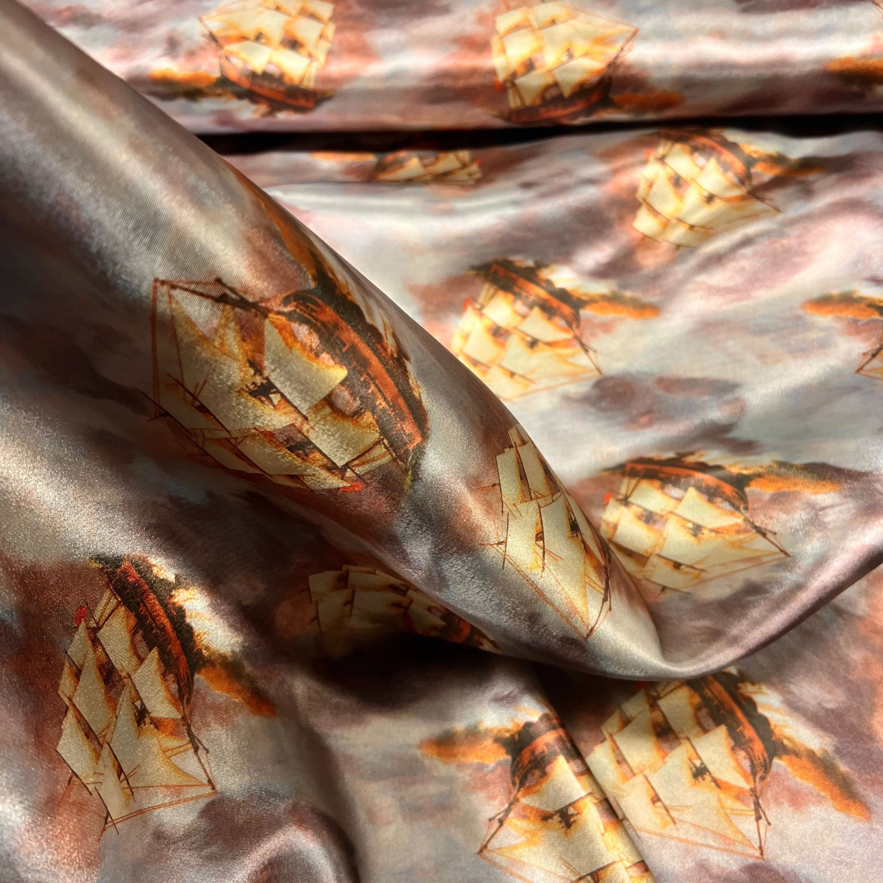 At Sea Sateen (Lining)