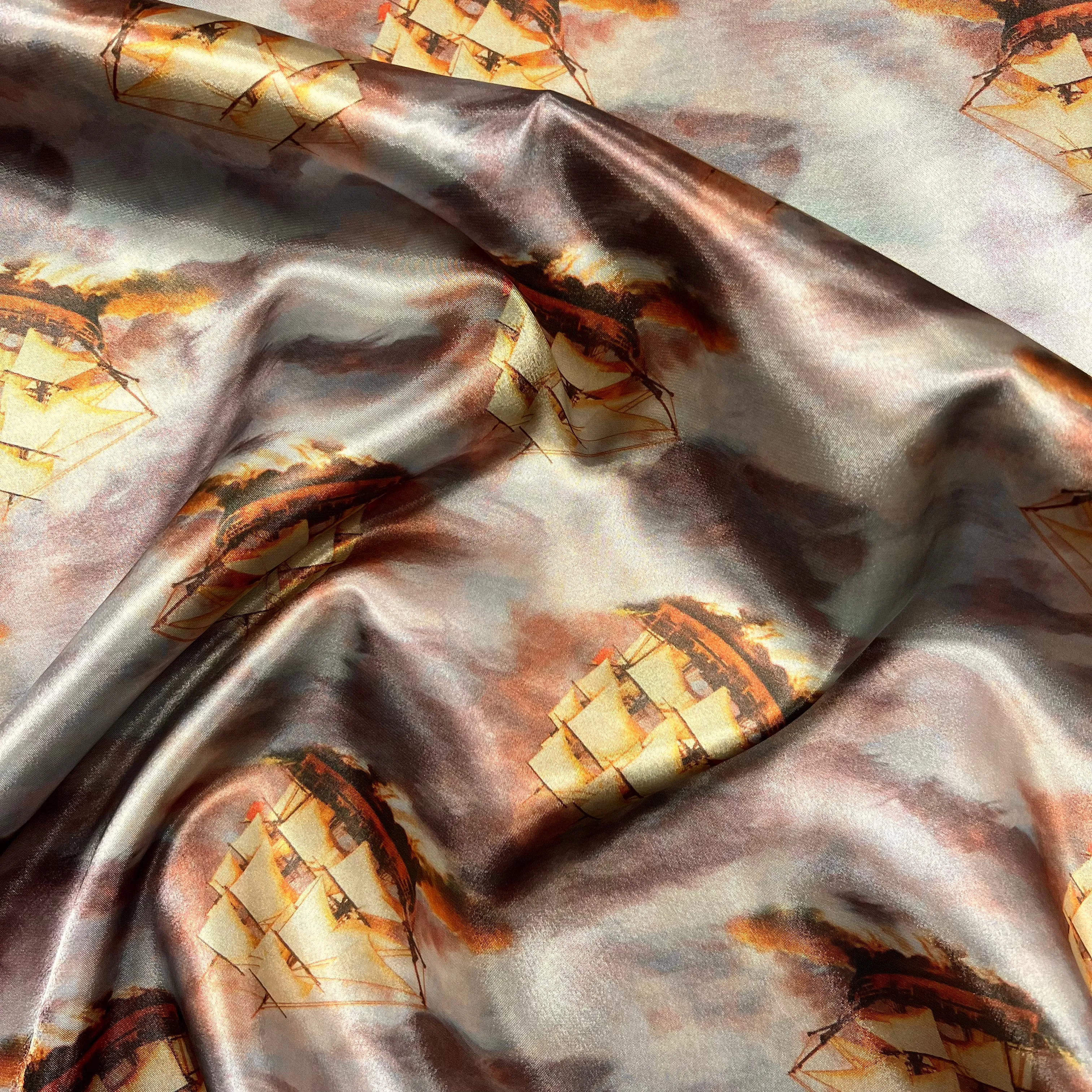At Sea Sateen (Lining)
