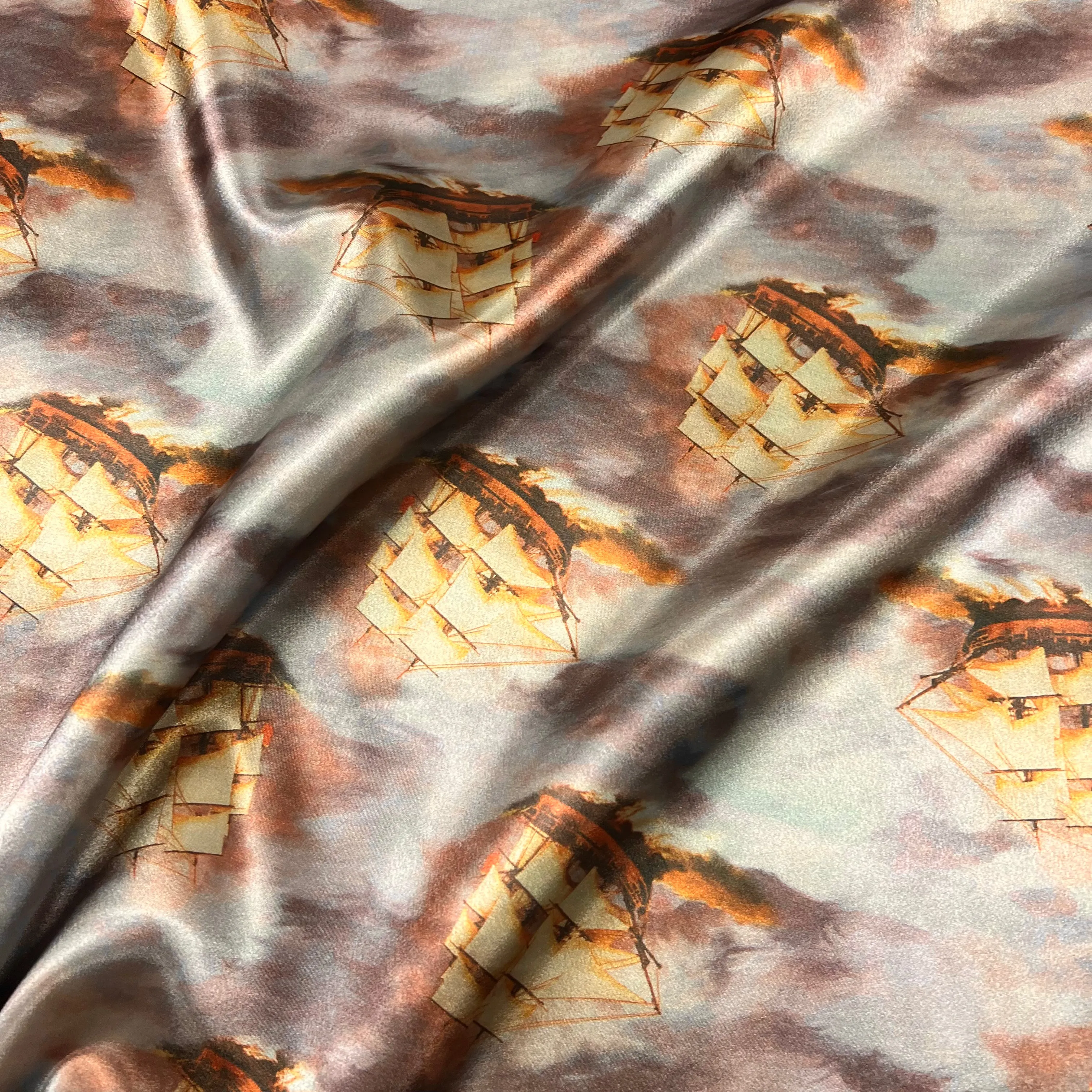 At Sea Sateen (Lining)
