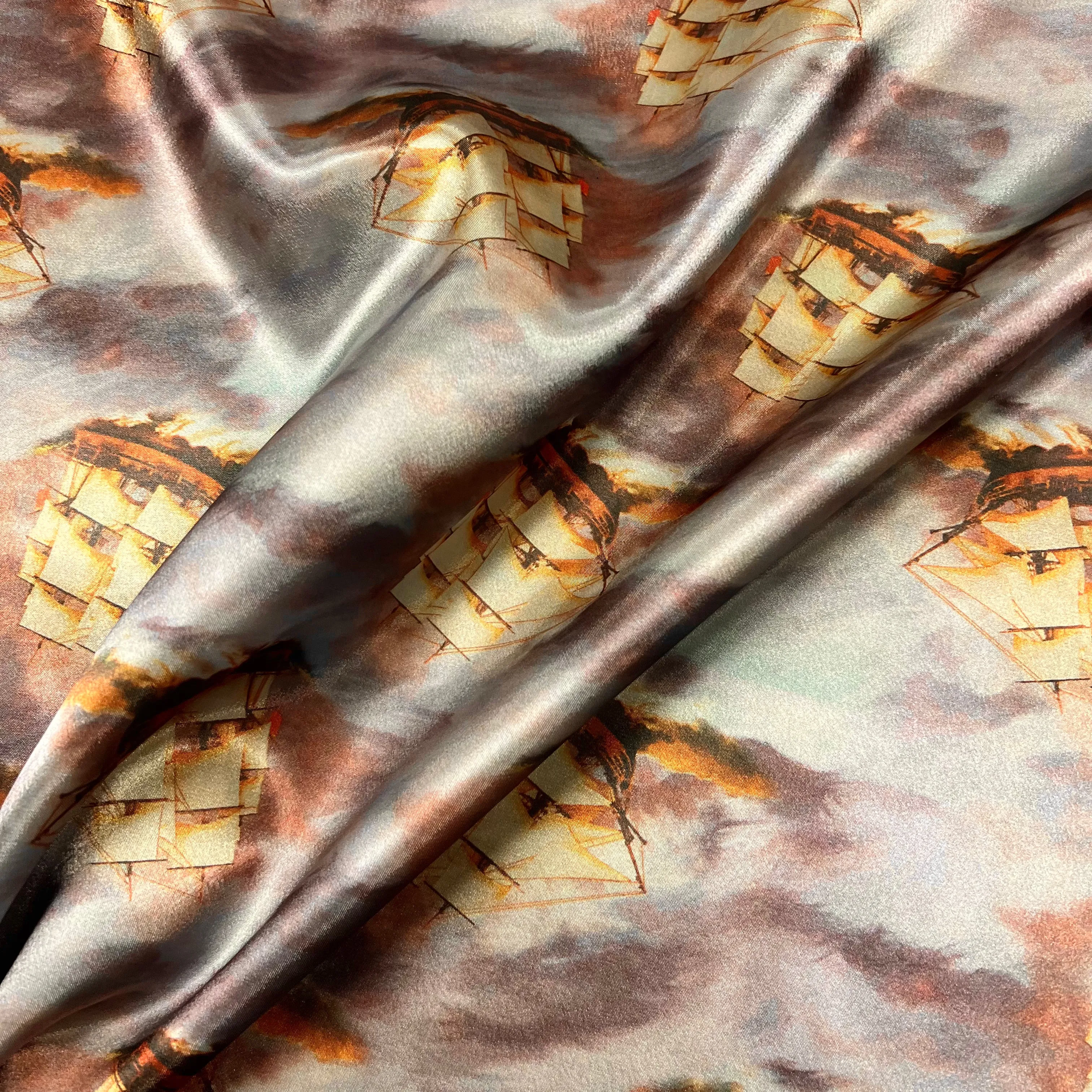 At Sea Sateen (Lining)
