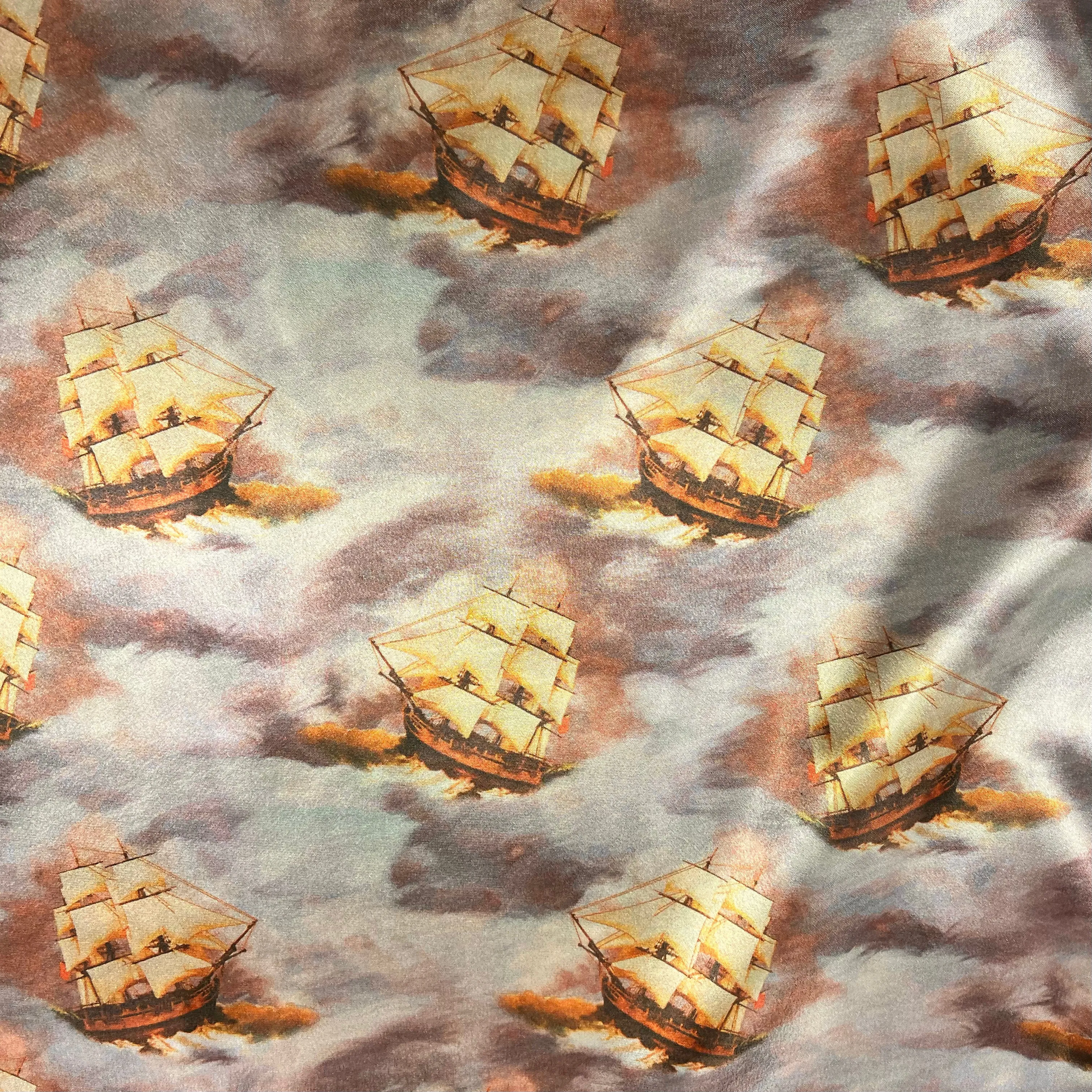 At Sea Sateen (Lining)