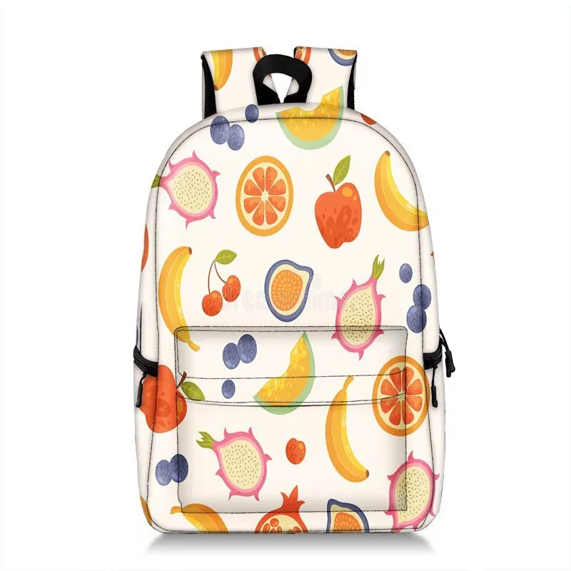 Avocado Print Backpack, Large Capacity