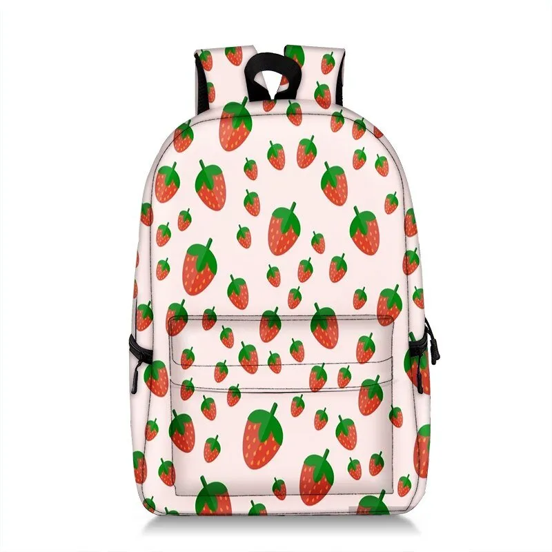 Avocado Print Backpack, Large Capacity