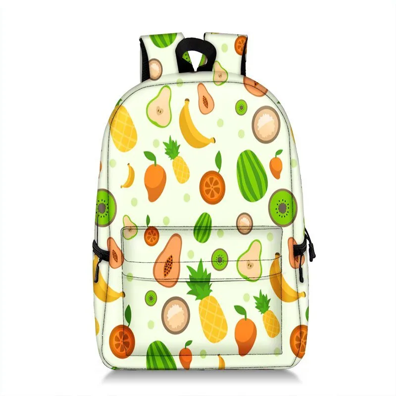 Avocado Print Backpack, Large Capacity