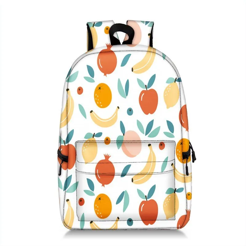 Avocado Print Backpack, Large Capacity