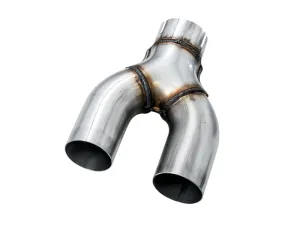 AWE Tuning 17  Honda Civic SI 1.5L / Type R 2.0L Turbo Triple-to-Dual Tip Conversion Kit