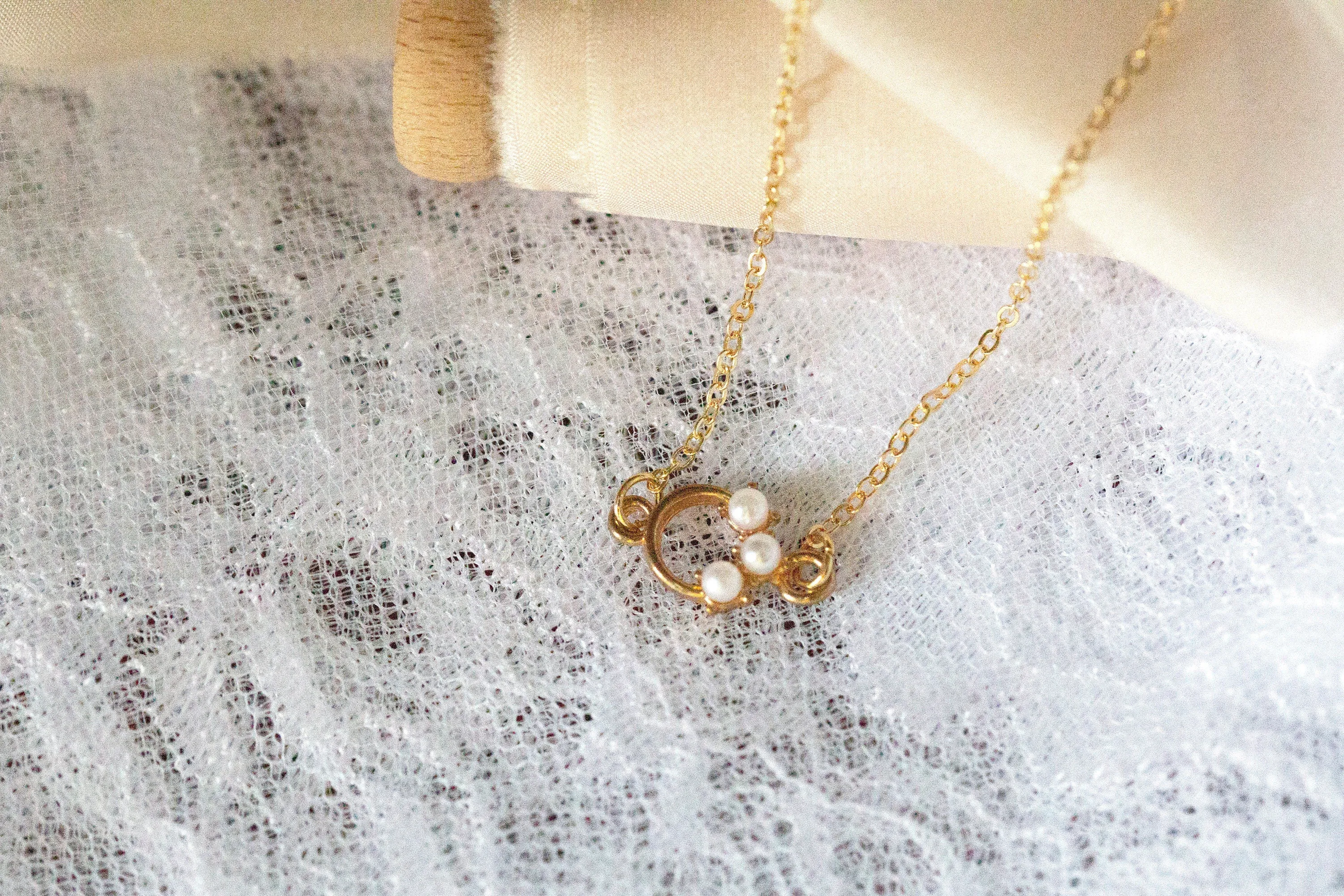 Baby shower hostess gift, baby boy shower hostess thank you gift, baby girl shower host gifts, dainty pearl necklace