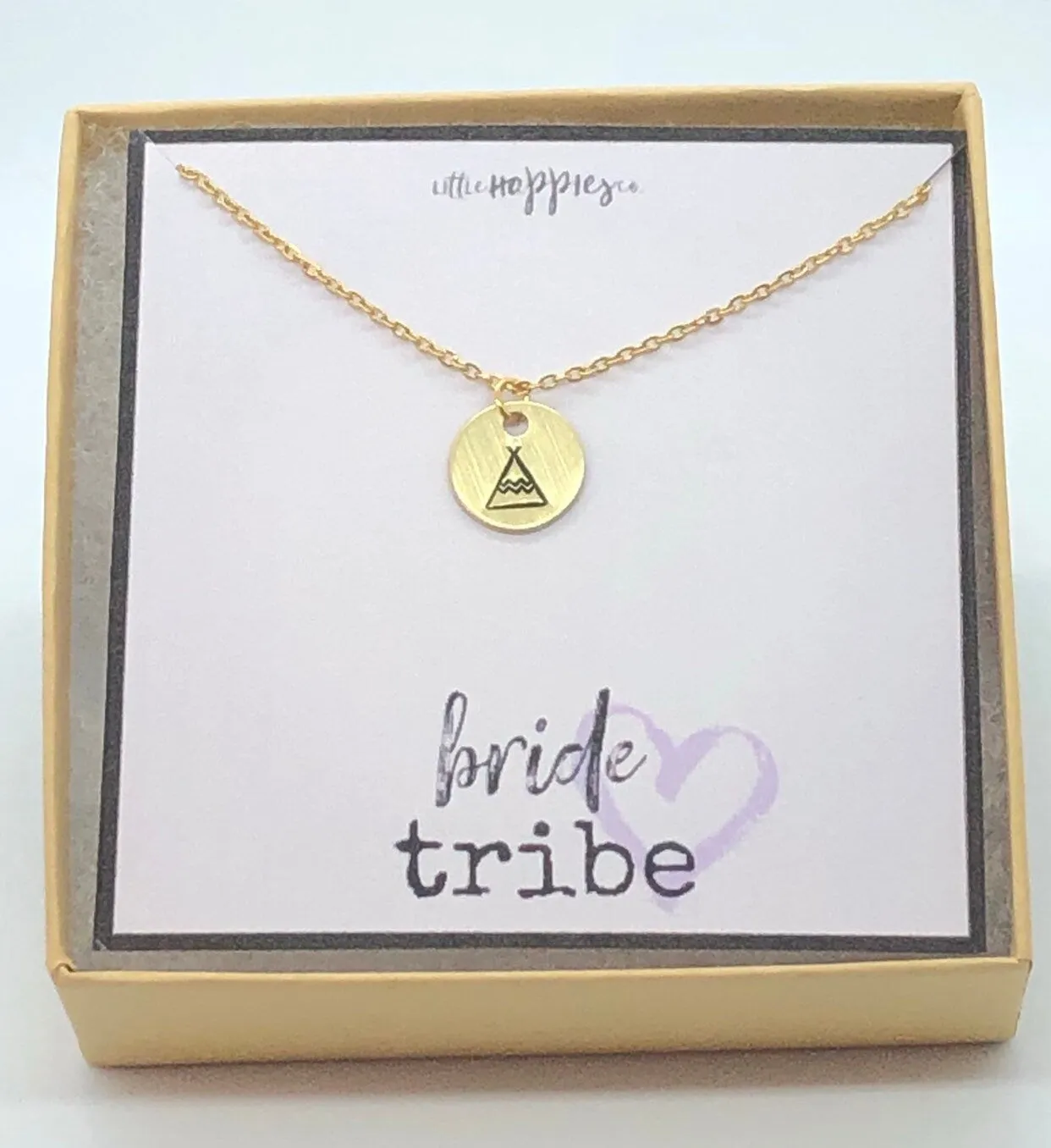 Bachelorette party gifts, bachelorette, bridesmaids gifts, bridesmaid necklace, wedding party gift, bride tribe, teepee, tee pee, bride