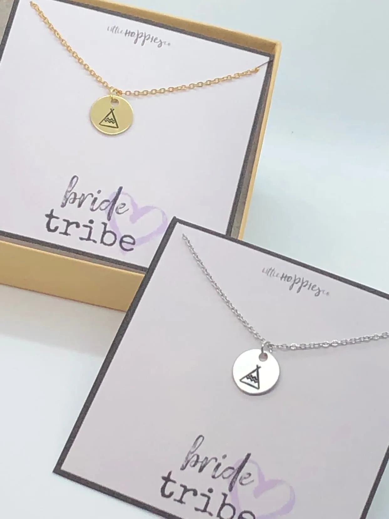 Bachelorette party gifts, bachelorette, bridesmaids gifts, bridesmaid necklace, wedding party gift, bride tribe, teepee, tee pee, bride