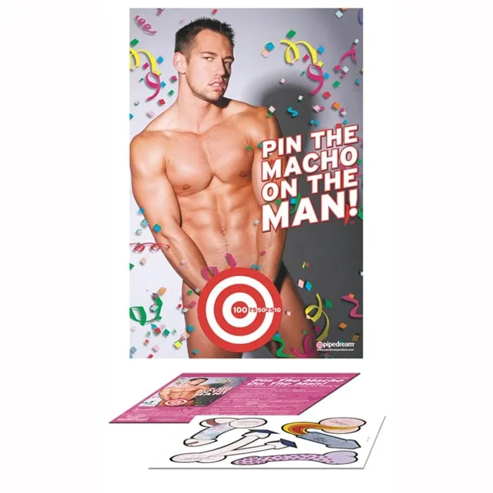 Bachelorettee Pin The Moncho On The Man.