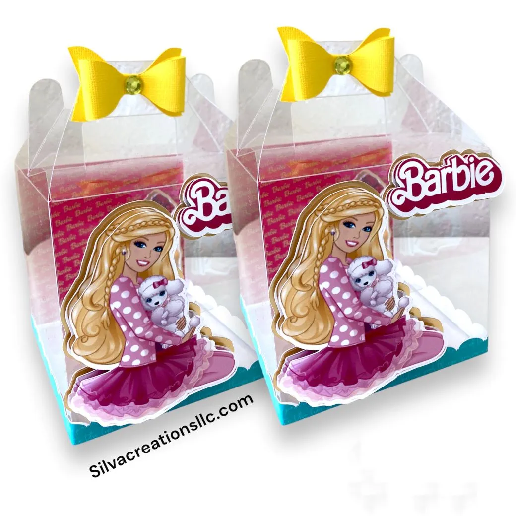 Barbie Themed Party Box Set  / 10 pcs.