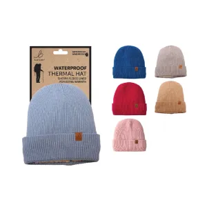 Bartleby Unisex Sherpa Lined Waterproof Hat