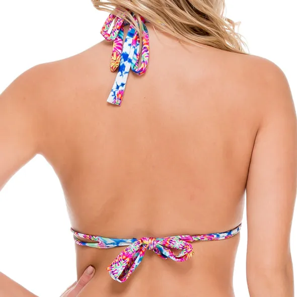 BEAUTIFUL MESS - Triangle Halter Top