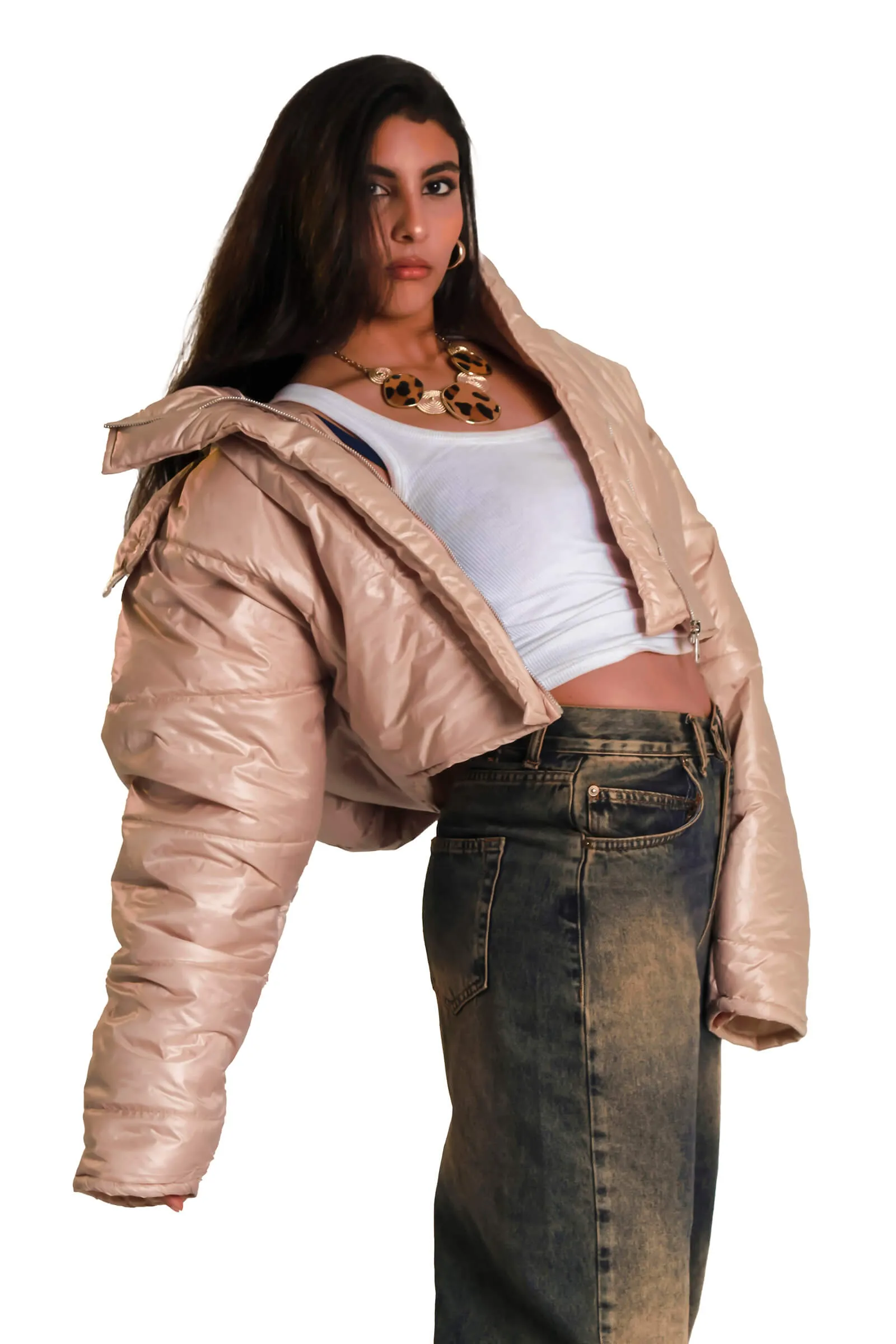 Blush Waterproof Bat Jacket