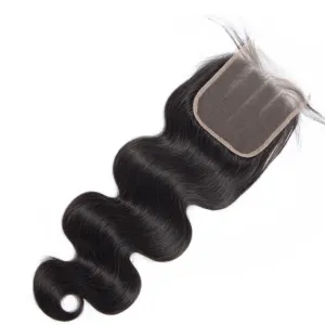 Body Wave Human Hair Closure 6*6 Lace Remy Lace Closure Natural Color MYLOCKME