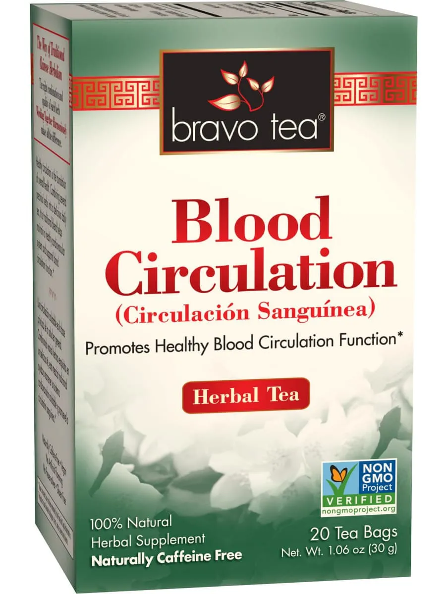Bravo Tea, Blood Circulation, 20 Tea Bags
