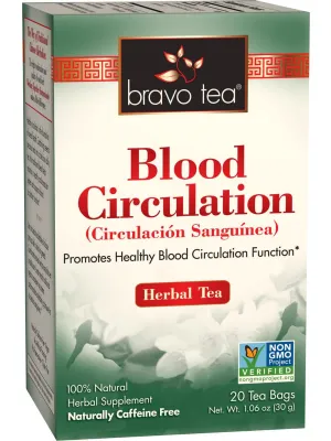 Bravo Tea, Blood Circulation, 20 Tea Bags
