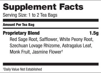 Bravo Tea, Blood Circulation, 20 Tea Bags